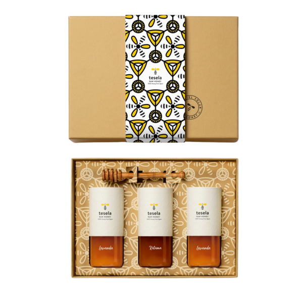 Estuche Premium Edición Solar miel pura de abeja