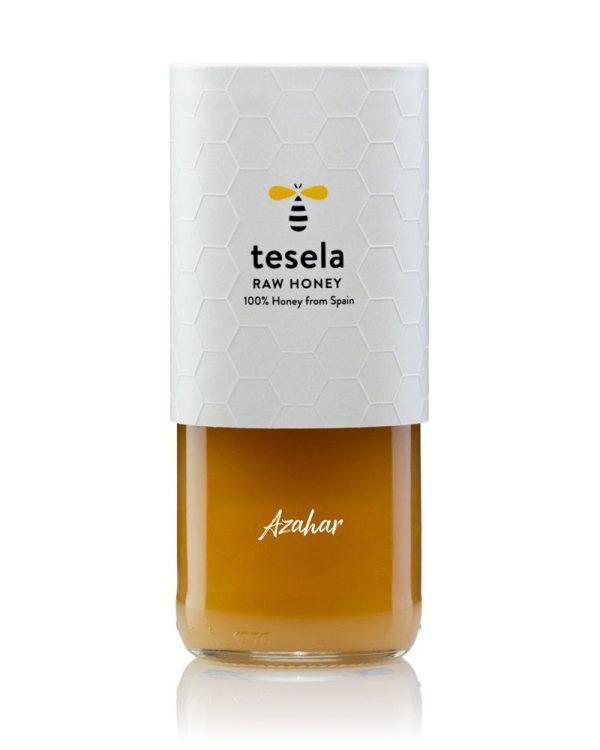 Miel pura de abeja, miel cruda de azahar – Tesela
