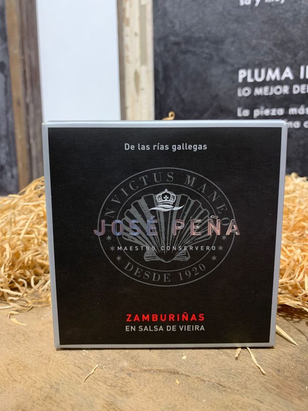 Zamburiñas en salsa de vieira | Lata 125gr | Premium