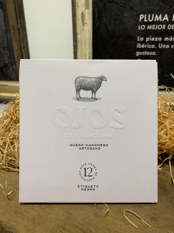 OJOS DEL GUADIANA QUESO MANCHEGO 12 MESES CURACIÓN DOP 200GR