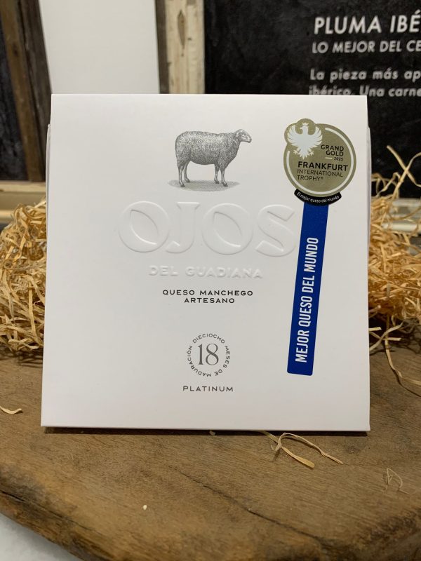 OJOS DEL GUADIANA QUESO MANCHEGO 18 MESES CURACIÓN DOP 200GR