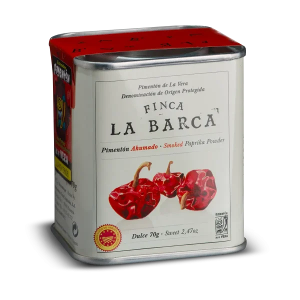 Pimentón de La Vera Ahumado Finca La Barca Lata 70g